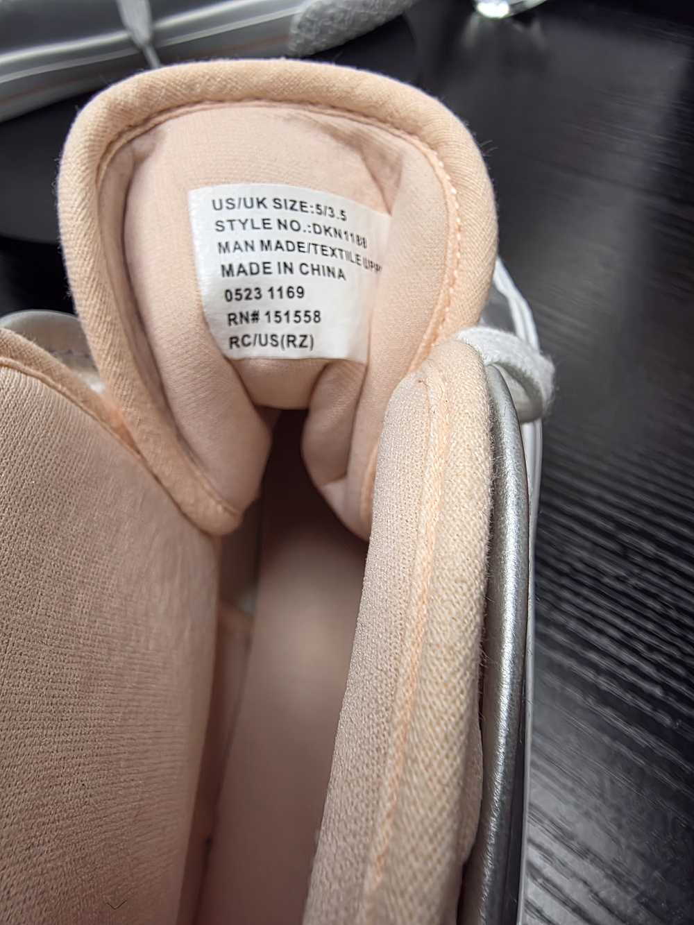 DKNY Girls High-Top Sneakers - Picture 7 of 9
